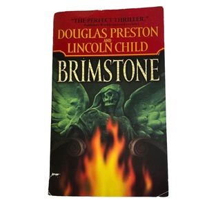 Brimstone by Preston & Child Mystery Thriller Detective Book